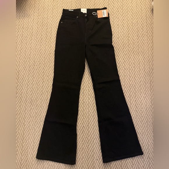 Reformation Classic Black Denim Jeans - Picture 1 of 2